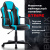 Кресло компьютерное BRABIX "Stripe GM-202", экокожа, черное/голубое, 532509 за 7&nbsp;197 ₽. Кресла игровые. Доставка по России. Без переплат!