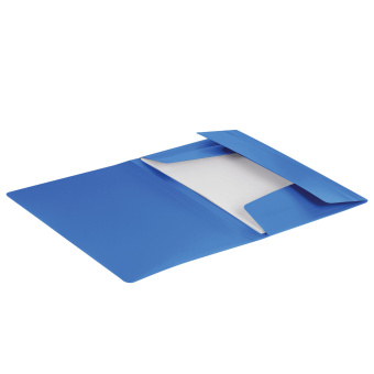 Папка на резинках BRAUBERG "Office", синяя, до 300 листов, 500 мкм, 227712 за 87 ₽. Папки на резинках пластиковые. Доставка по России. Без переплат!