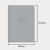 Ежедневник недатированный с резинкой А5 145х203 мм, BRAUBERG, твердый, 160 л, "Minimal", серый, 116302 за 345 ₽. Ежедневники с твердой обложкой. Доставка по России. Без переплат!