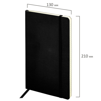 Блокнот А5 (130х210 мм), BRAUBERG ULTRA, под кожу, 80 г/м2, 96 л., линия, черный, 113016 за 478 ₽. Бизнес-блокноты и бизнес-тетради. Доставка по России. Без переплат!