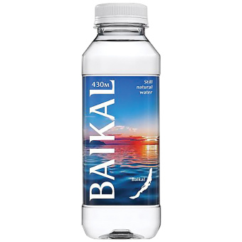Вода негазированная питьевая BAIKAL 430, 0,45 л, 4670010850450 за 108 ₽. Минеральная и питьевая вода. Доставка по России. Без переплат!
