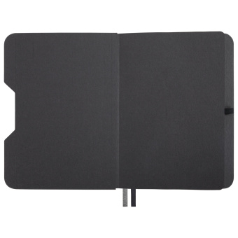 Блокнот А5 (162х218 мм), BRAUBERG "NOTE", под кожу софт-тач, с резинкой, 80 л., клетка, черный, 113437 за 484 ₽. Бизнес-блокноты и бизнес-тетради. Доставка по России. Без переплат!