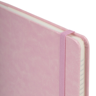 Блокнот А5 (148x218 мм), BRAUBERG "Metropolis Special", под кожу, 80 л., резинка, клетка, розовый, 111579 за 459 ₽. Бизнес-блокноты и бизнес-тетради. Доставка по России. Без переплат!