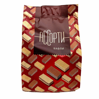 Вафли CONFASHION, ассорти вкусов: крем-брюле, кофе с молоком, халва, 250 г, УТ-00031159 за 233 ₽. Вафли, пряники. Доставка по России. Без переплат!