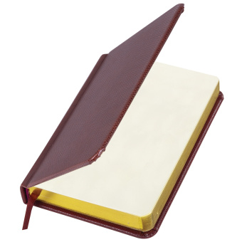 Ежедневник недатированный МАЛЫЙ ФОРМАТ А6, 100х150 мм, BRAUBERG "Iguana", кожзам, 160 л., темно-коричневый, 125105 за 361 ₽. Ежедневники с покрытием "под кожу и ткань". Доставка по России. Без переплат!