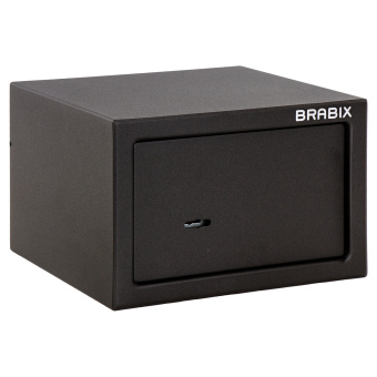 Сейф мебельный BRABIX "SF-170KL", 170х260х230 мм, ключевой замок, черный, 291142, S103BR210514 за 3&nbsp;722 ₽. Сейфы мебельные, офисные. Доставка по России. Без переплат!