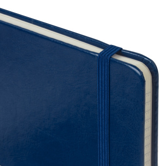 Блокнот А5 (148x218 мм), BRAUBERG "Metropolis Special", под кожу, 80 л., резинка, клетка, синий, 111574 за 451 ₽. Бизнес-блокноты и бизнес-тетради. Доставка по России. Без переплат!