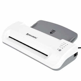 Ламинатор BRAUBERG SILVER MAX A4, толщина пленки 60-200 мкм, скорость 32 см/мин., 532624 за 3 878 ₽. Ламинаторы. Доставка по России. Без переплат!