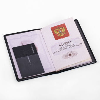 Обложка для паспорта, мягкий полиуретан, "PASSPORT", голубая, STAFF, 238405 за 119 ₽. Обложки для паспорта. Доставка по России. Без переплат!