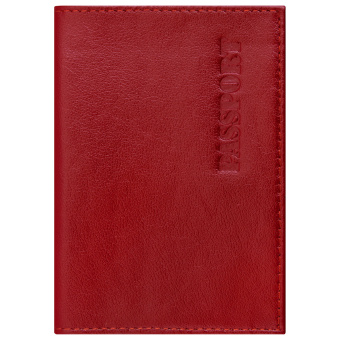 Обложка для паспорта натуральная кожа галант, "PASSPORT", красная, BRAUBERG, 237178 за 287 ₽. Обложки для паспорта. Доставка по России. Без переплат!