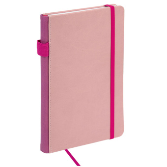 Блокнот А5 135x212 мм BRAUBERG "Edge", под кожу, резинка, держатель, 80 л., клетка, розовый, 117148 за 298 ₽. Бизнес-блокноты и бизнес-тетради. Доставка по России. Без переплат!