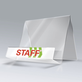 Подставка для калькуляторов STAFF рекламная 150 мм, 504882 за 256 ₽. Подставки, желоба, плакетки. Доставка по России. Без переплат!