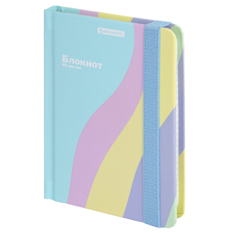 Блокнот с резинкой в клетку 96 л., МАЛЫЙ ФОРМАТ А6, 109х148 мм, BRAUBERG, кросс-серия "PASTEL", 117019 за 161 ₽. Блокноты в книжном переплете. Доставка по России. Без переплат!