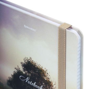 Блокнот с резинкой в клетку 96 л., А5, 145х203 мм, твердая обложка, BRAUBERG, "Nature", 115534 за 240 ₽. Блокноты в книжном переплете. Доставка по России. Без переплат!