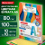 Бумага цветная МАЛОГО ФОРМАТА 10 цветов, BRAUBERG MULTICOLOR А5, 80 г/м2, 100 л., (10 цветов x 10 листов), 116406 за 140 ₽. Бумага цветная форматная. Доставка по России. Без переплат!