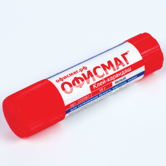 Клей-карандаш ОФИСМАГ, 15 г, 222081 за 54 ₽. Клей-карандаш. Доставка по России. Без переплат!