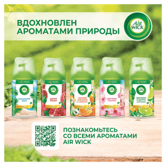 Сменный баллон 250 мл, AIRWICK Freshmatic "Цветущая сакура", 3316668 за 476 ₽. Сменные баллоны аэрозольные. Доставка по России. Без переплат!
