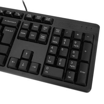 Набор проводной A4TECH KK-3330, USB, клавиатура 104 клавиши, мышь 2 кнопки + 1 кнопка-колесо, черная, 1530249 за 1&nbsp;977 ₽. Комплекты клавиатура и мышь. Доставка по России. Без переплат!