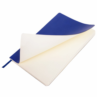 Блокнот А5 (148x218 мм), BRAUBERG "Metropolis Ultra", под кожу, 80 л., резинка, клетка, синий, 111017 за 318 ₽. Бизнес-блокноты и бизнес-тетради. Доставка по России. Без переплат!