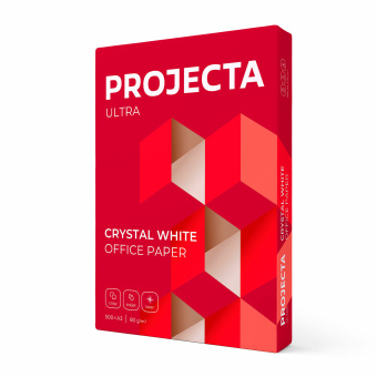Бумага офисная БОЛЬШОГО ФОРМАТА (297х420), А3, 80 г/м2, 500 л., марка А, PROJECTA ULTRA, Россия, 162% (CIE) за 1 169 ₽. Бумага белая марок А, В, С. Доставка по России. Без переплат!
