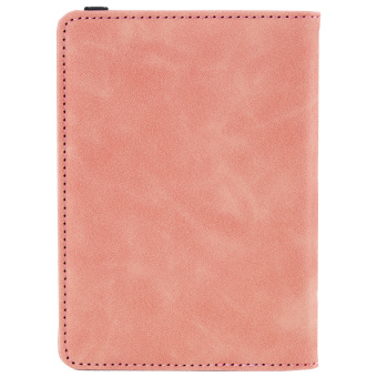 Обложка для паспорта и документов с защитой от считывания, 9 карманов, резинка, экокожа, розовая, BRAUBERG, 238750 за 218 ₽. Обложки для паспорта. Доставка по России. Без переплат!