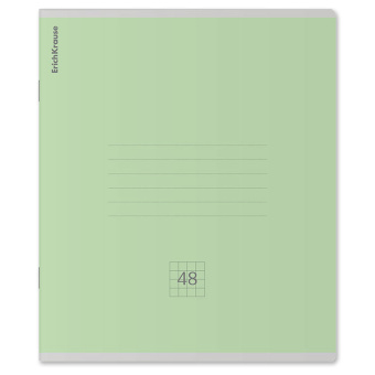 Тетрадь А5, 48 л., скоба, клетка, обложка картон, ERICH KRAUSE "КЛАССИКА", микс в спайке, 56099 за 57 ₽. Тетради 40-48 листов. Доставка по России. Без переплат!