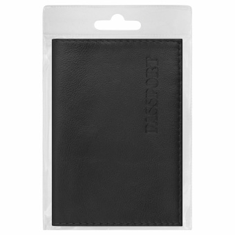Обложка для паспорта натуральная кожа галант, "PASSPORT", черная, BRAUBERG, 237179 за 305 ₽. Обложки для паспорта. Доставка по России. Без переплат!