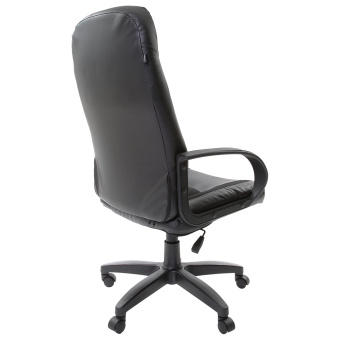 Кресло офисное BRABIX "Strike EX-525", экокожа черная, ткань черная, TW, 531381 за 13 890 ₽. Кресла для руководителей. Доставка по России. Без переплат!