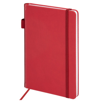 Блокнот А5 135x212 мм BRAUBERG "Edge", под кожу, резинка, держатель, 80 л., клетка, красный, 117147 за 298 ₽. Бизнес-блокноты и бизнес-тетради. Доставка по России. Без переплат!