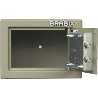 Сейф мебельный BRABIX "D-14m", 145х200х150 мм, 3 кг, ключевой замок, крепление к стене, 291160 за 4&nbsp;569 ₽. Сейфы мебельные, офисные. Доставка по России. Без переплат!