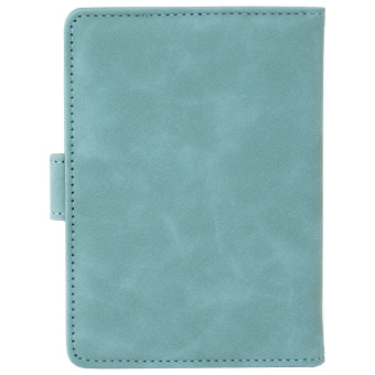 Обложка для паспорта и документов с защитой от считывания, 9 карманов, магнит, экокожа, бирюзовая, BRAUBERG, 238754 за 277 ₽. Обложки для паспорта. Доставка по России. Без переплат!