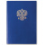 Книга учета 96 л., клетка, твердая, бумвинил, офсет, герб, А4 (200х290 мм), BRAUBERG, синяя, 130141 за 225 ₽. Книги учета универсальные. Доставка по России. Без переплат!