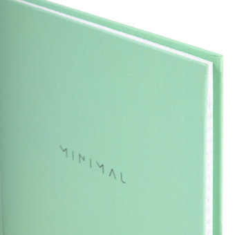 Блокнот А5 134х206 мм, 80 л., твёрдый, клетка, BRAUBERG "Minimal", мятный, 116443 за 163 ₽. Блокноты. Доставка по России. Без переплат!