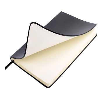 Блокнот БОЛЬШОЙ ФОРМАТ (200х252 мм) В5, BRAUBERG "Income", кожзам, 128 л., клетка, черный, 125204 за 797 ₽. Бизнес-блокноты и бизнес-тетради. Доставка по России. Без переплат!