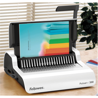 Переплетная машина для пластиковой пружины FELLOWES "PULSAR+", пробивает до 20 л., сшивает до 300 л., FS-56276 за 41 805 ₽. Переплетчики для пружин (брошюровщики). Доставка по России. Без переплат!