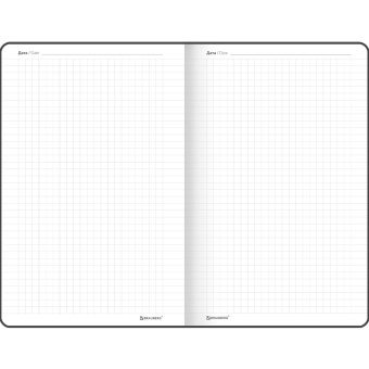 Блокнот А5 135x210 мм BRAUBERG "Denim", ткань/экокожа, резинка, держатель, 80 л., клетка, голубой, 117138 за 421 ₽. Бизнес-блокноты и бизнес-тетради. Доставка по России. Без переплат!