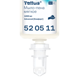 Картридж с жидким мылом-пеной одноразовый Tellus/TORK (Система S4) Advanced, мягкое, 1 л, 520511 за 1&nbsp;137 ₽. Картриджи с жидким мылом и мылом-пеной. Доставка по России. Без переплат!