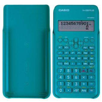 Калькулятор инженерный CASIO FX-220PLUS-2-S (155х78 мм), 181 функция, питание от батареи, сертифицирован для ЕГЭ, FX-220PLUS-2-S- за 1 906 ₽. Калькуляторы инженерные. Доставка по России. Без переплат!