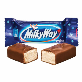 Батончики мини MILKY WAY "Minis" суфле в молочном шоколаде, 176 г, 2262 за 350 ₽. Конфеты фасованные. Доставка по России. Без переплат!