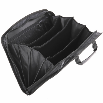 Папка-портфель пластиковая BRAUBERG А4+ (375х305х60 мм), 4 отделения, 2 кармана, на молнии, черный, 225169 за 2 310 ₽. Портфели пластиковые. Доставка по России. Без переплат!