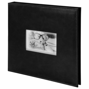 Фотоальбом BRAUBERG "Premium Black" 20 магнитных листов 30х32 см, под кожу, черный, 391186 за 1 881 ₽. Фотоальбомы. Доставка по России. Без переплат!