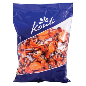 Конфеты шоколадные KONTI "Сладкое созвучие" со вкусом шоколада и апельсина, 1000 г, пакет, 13914 за 756 ₽. Конфеты фасованные. Доставка по России. Без переплат!