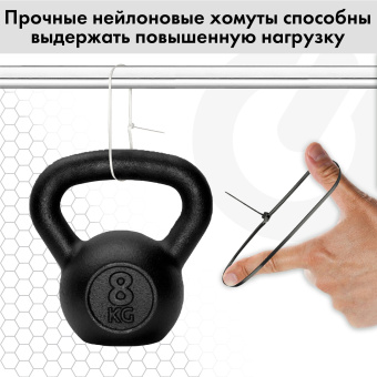 Стяжка (хомут) нейлоновая сверхпрочная POWER LOCK, 2,5х100 мм, КОМПЛЕКТ 100 шт., черная, SONNEN, 607915 за 33 ₽. Хомуты (стяжки). Доставка по России. Без переплат!