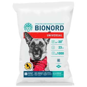 Реагент антигололедный 23 кг, BIONORD Universal, до -30 °С, хлорид кальция, мешок, МИНПРОМТОРГ за 3&nbsp;264 ₽. Антигололедные реагенты. Доставка по России. Без переплат!