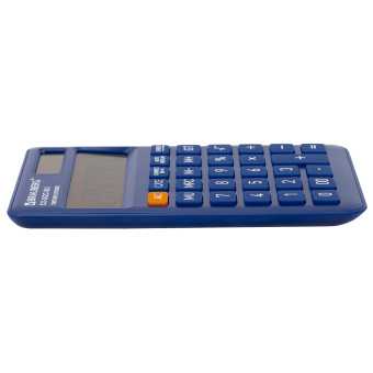 Калькулятор карманный BRAUBERG CX-102C-BU (76x126 мм), 12 разрядов, двойное питание, СИНИЙ, 272648 за 258 ₽. Калькуляторы карманные. Доставка по России. Без переплат!