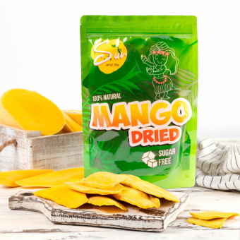 Манго сушеное без сахара SUN AND LIFE, 500 г, 4610051861800 за 860 ₽. Орехи и сухофрукты. Доставка по России. Без переплат!