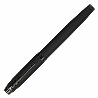 Ручка перьевая PARKER "IM Achromatic Black BT", черный матовый, нержавеющая сталь, синяя, 2127741 за 5&nbsp;771 ₽. Ручки перьевые подарочные. Доставка по России. Без переплат!