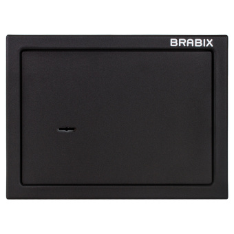 Сейф мебельный BRABIX "SF-230KL", 230х310х250 мм, ключевой замок, черный, 291146, S103BR211514 за 4&nbsp;800 ₽. Сейфы мебельные, офисные. Доставка по России. Без переплат!