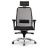 Кресло офисное МЕТТА "SAMURAI" SL-3.04, с подголовником, сверхпрочная ткань-сетка/экокожа, черное за 41 332 ₽. Кресла SAMURAI. Доставка по России. Без переплат!