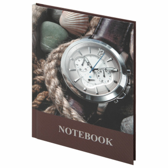 Блокнот МАЛЫЙ ФОРМАТ 110х147 мм, А6, 80 л., твердый, клетка, выборочный лак, BRAUBERG, "Время", 123242 за 105 ₽. Блокноты в книжном переплете. Доставка по России. Без переплат!